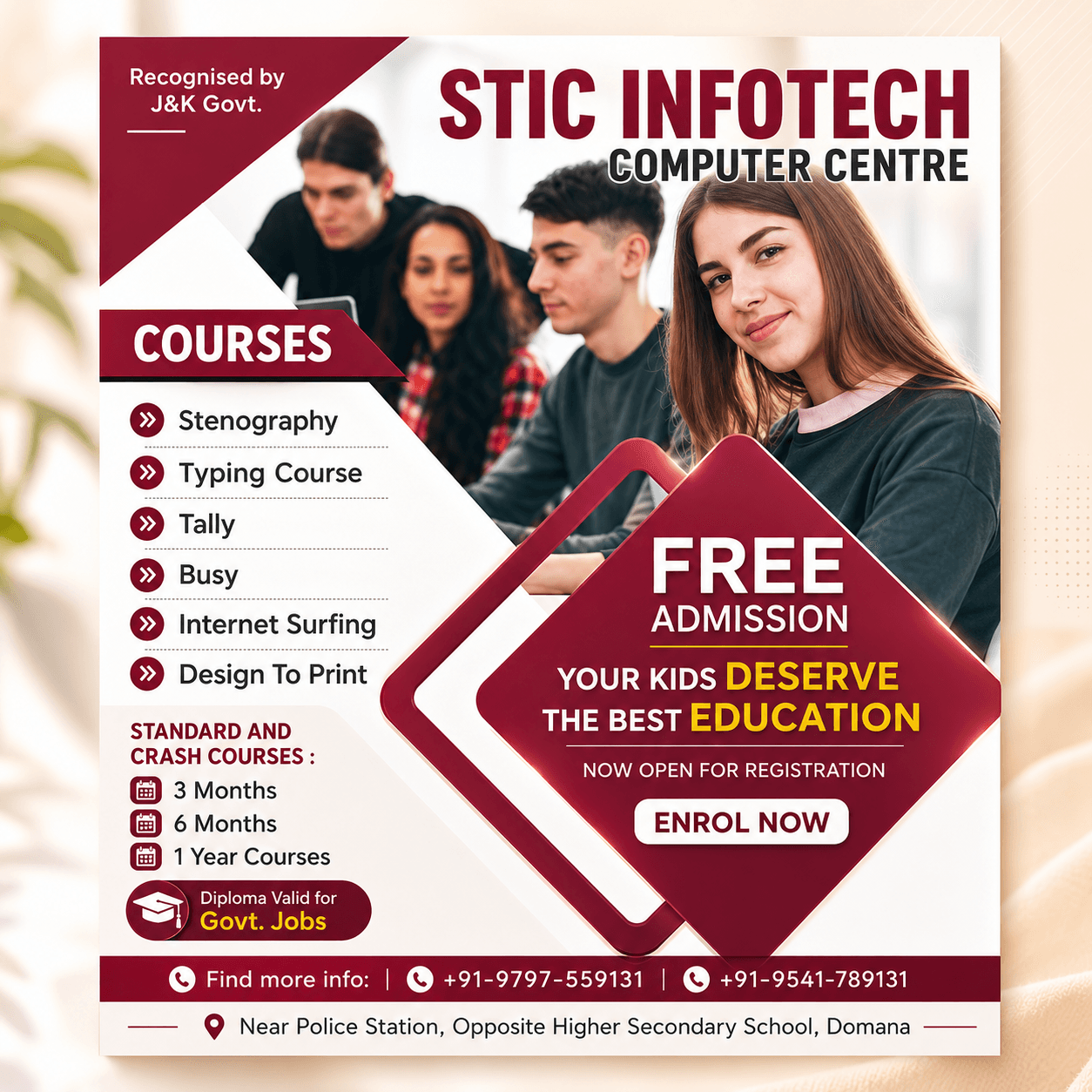 Institute Cards & Folders