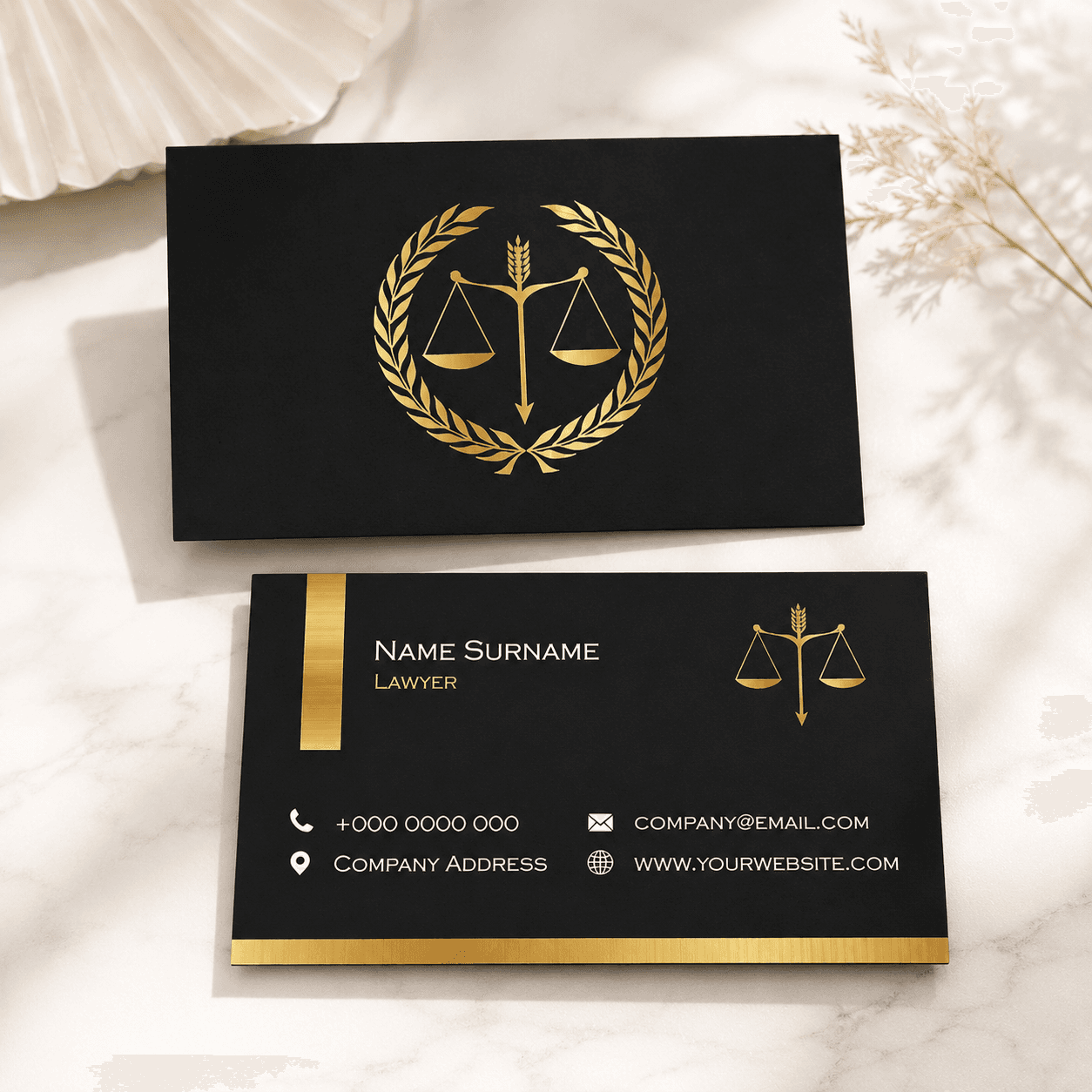Lawyer Cards & Sticker