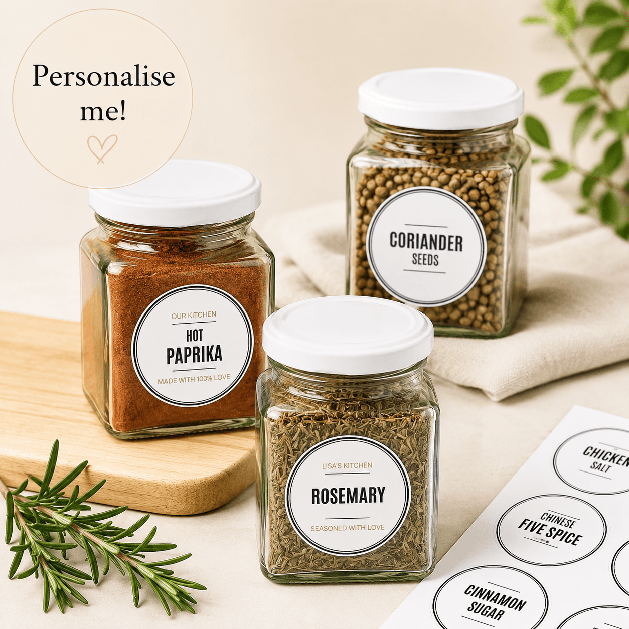 Spices Stickers
