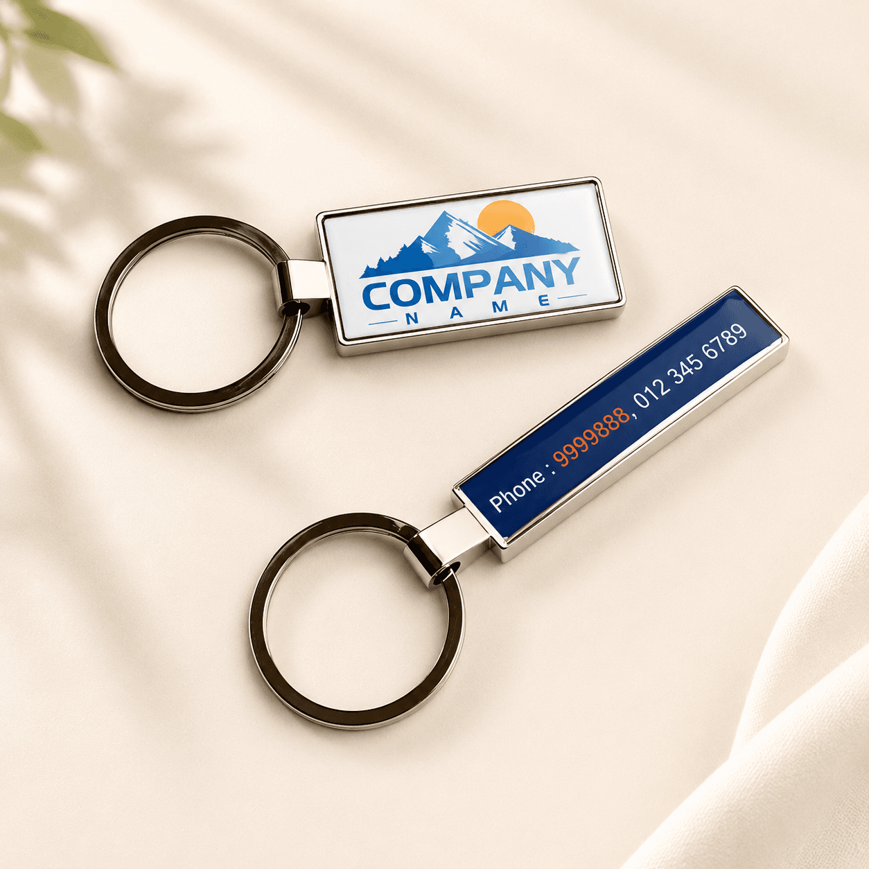 Promotional Keychains Printing India - Custom Manufacturing AdOn Print Delhi NCR