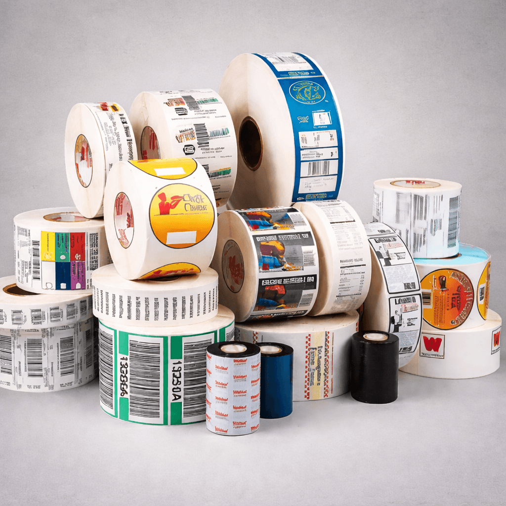 Name Stickers Printing India - Angle View 2 Premium Quality