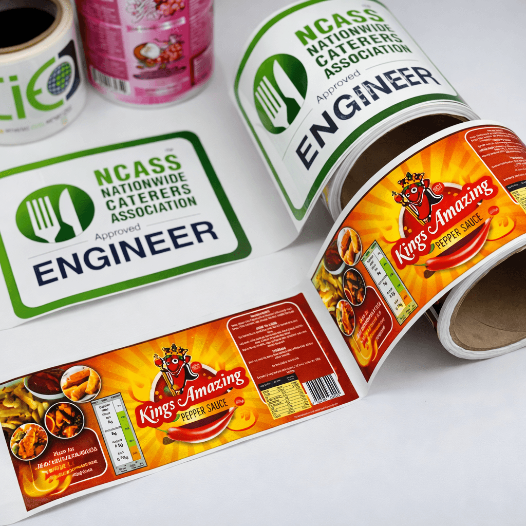 Matt Stickers Printing India - Custom Manufacturing AdOn Print Delhi NCR