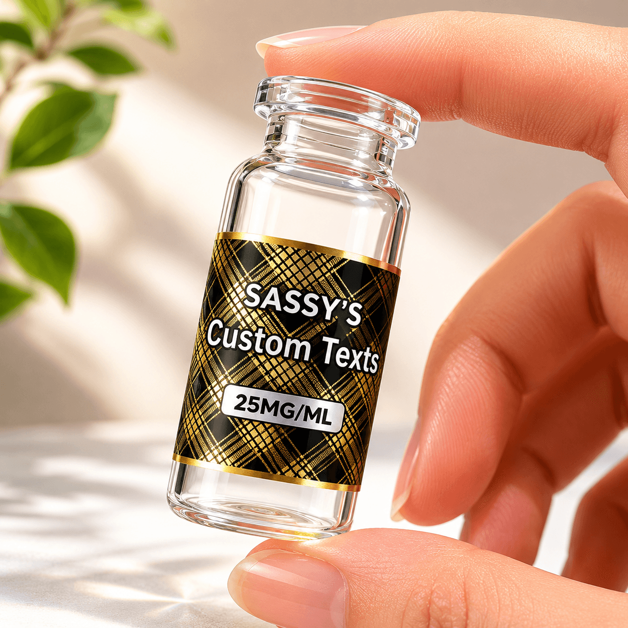 Chemical Bottle Labels
