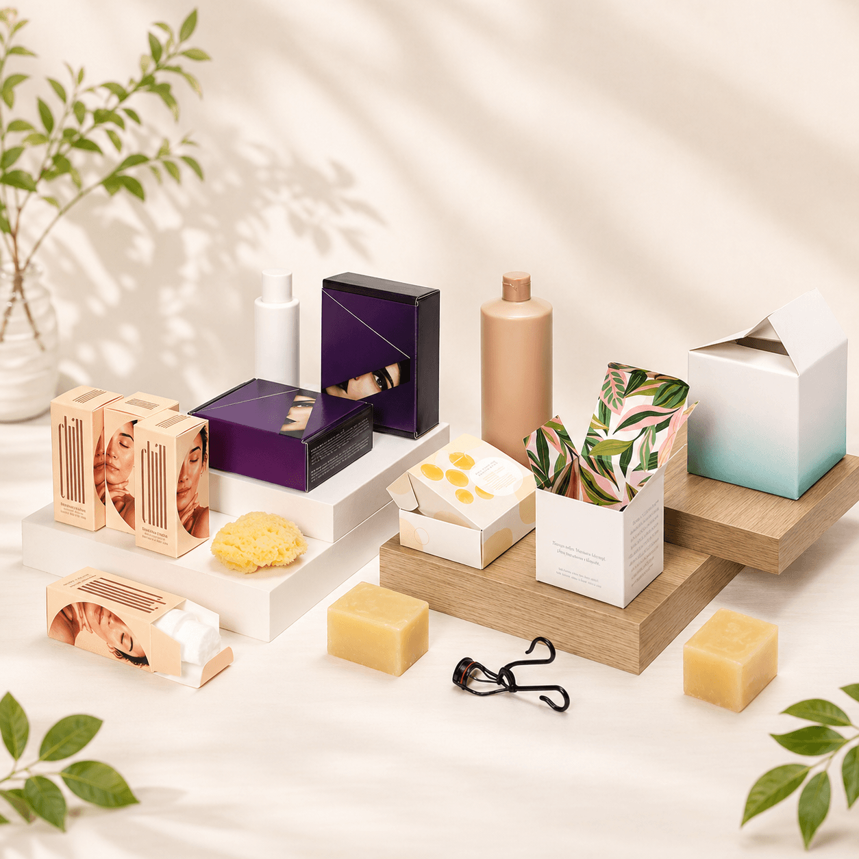 Cosmetic Box & Label