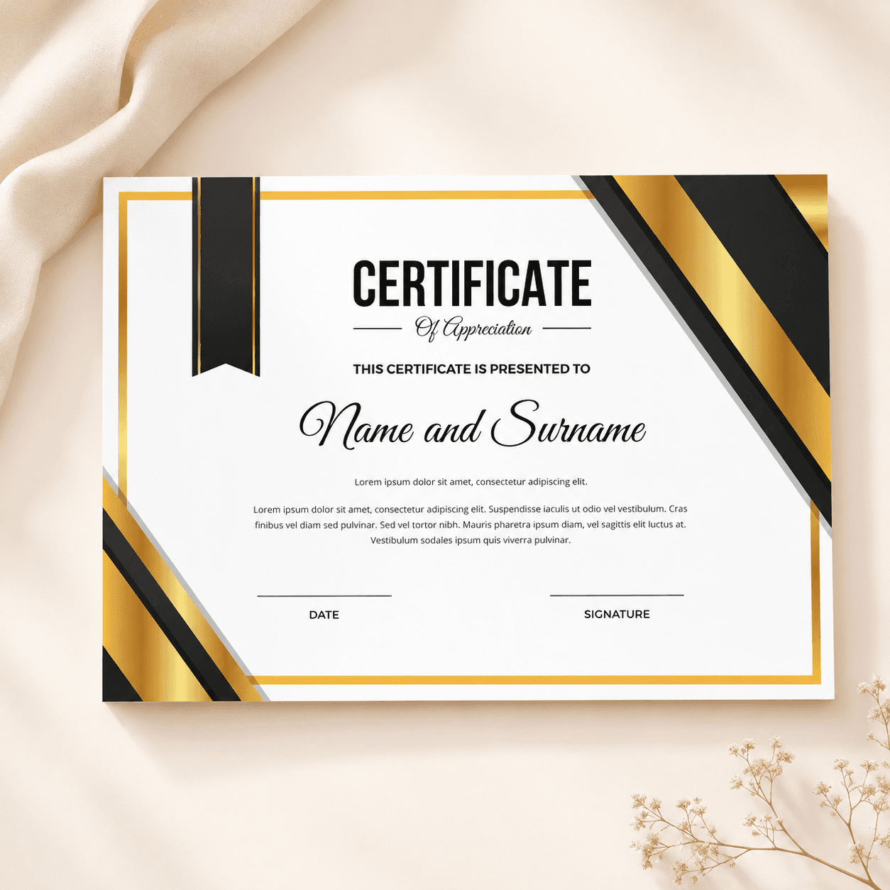 Institute Certificate