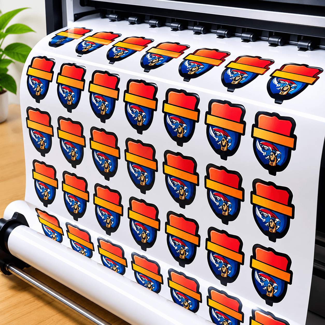 Machine Sticker