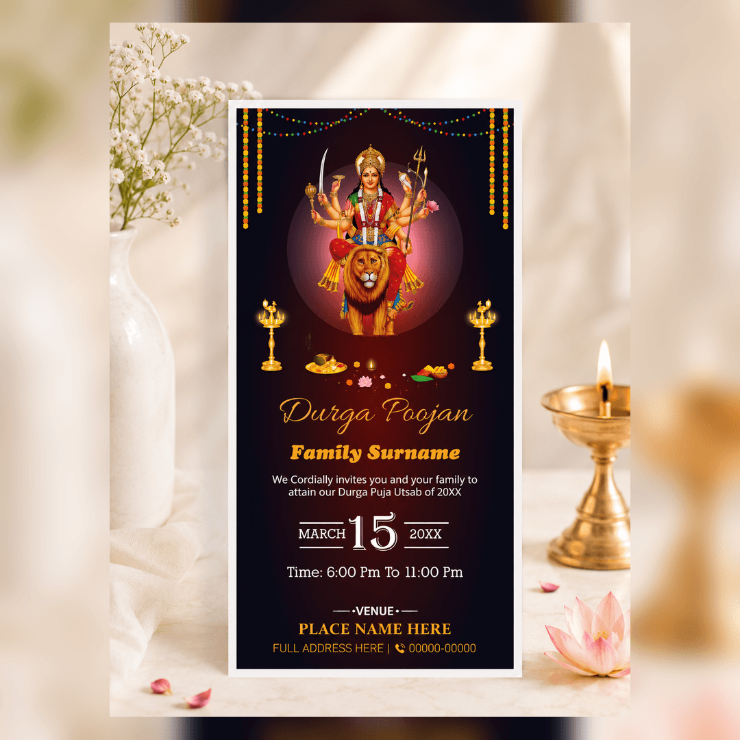Pooja Invitation