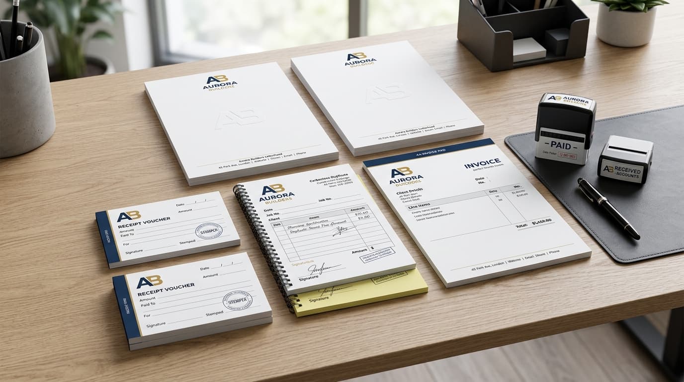 Custom Bill Books