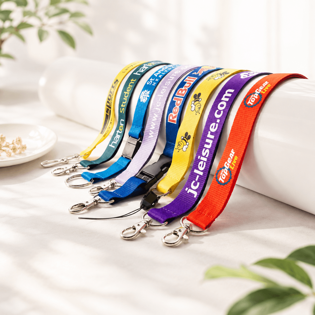 Customized Lanyards Custom Printing & Same Day Express Delivery Customized Lanyards Printing India - Custom Manufacturing AdOn Print Delhi NCR