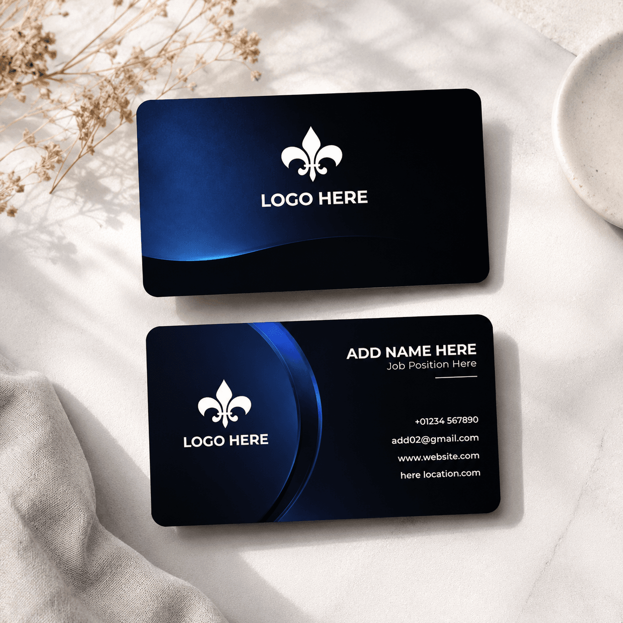 High Gloss Visiting Cards