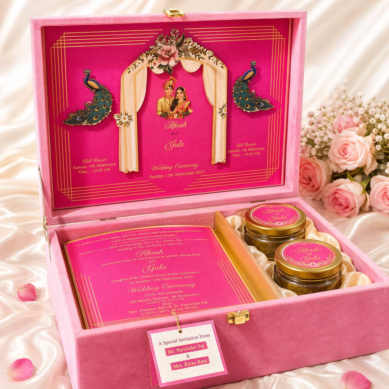 Premium Wedding Box Packaging