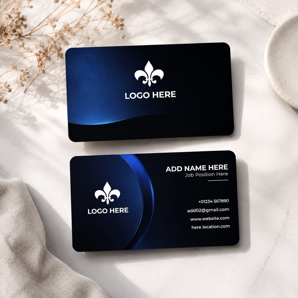 High Gloss Visiting Cards