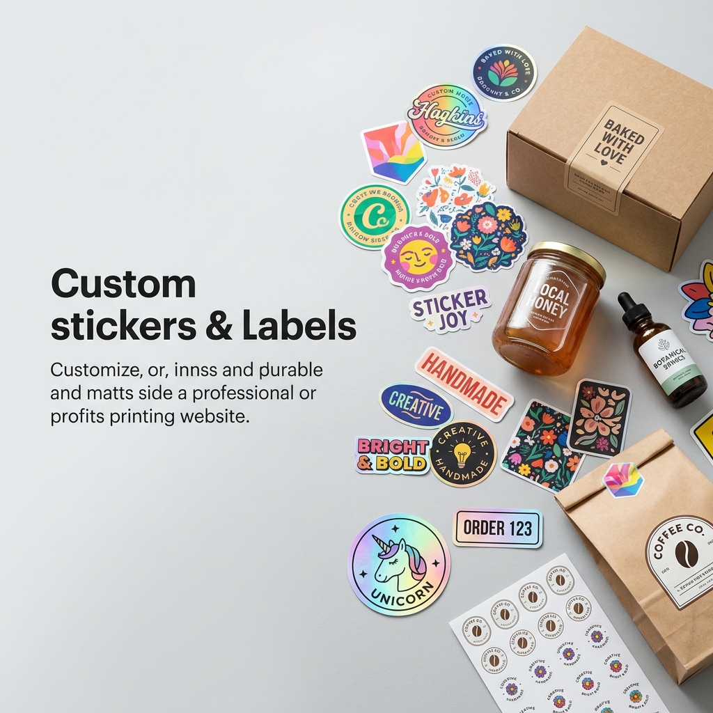 Custom Stickers and Labels