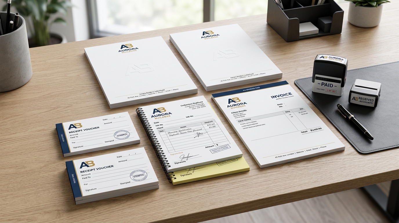 Custom Bill Book Printing, Duplicate Invoice Pads and Letterheads by AdOn Print