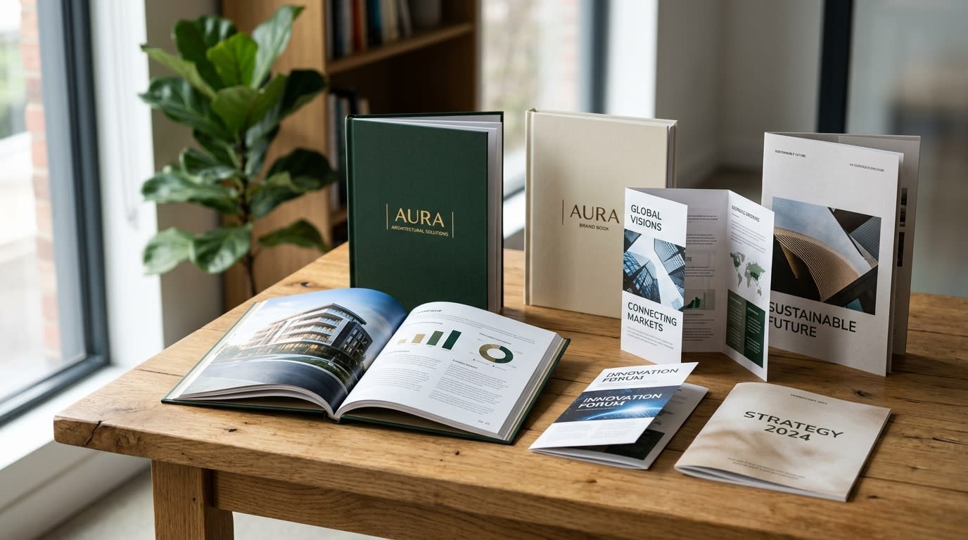 Catalogue and Brochure Printing Services in Delhi NCR: Custom, Bulk & Business Printing by AdOn Print