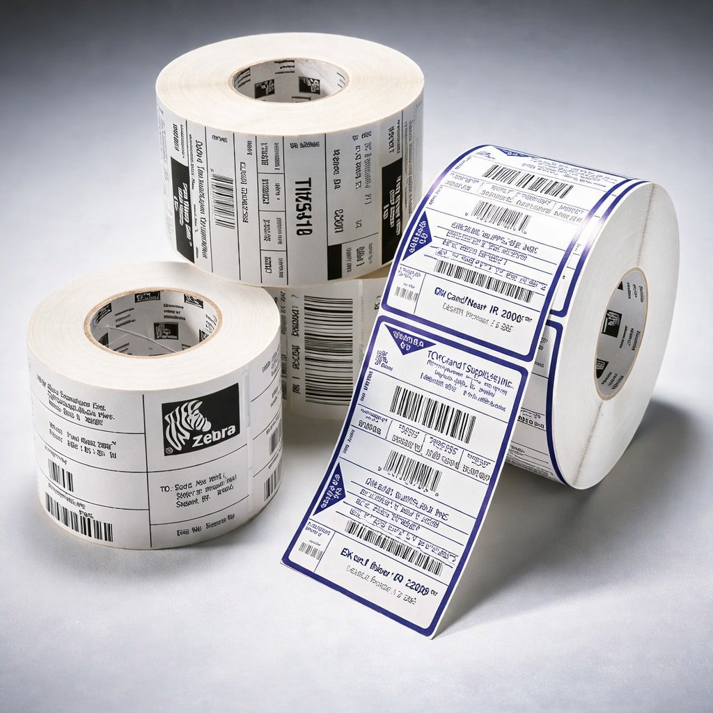 Barcode Labels Gallery View 2 Barcode Labels Printing India - Angle View 2 Premium Quality