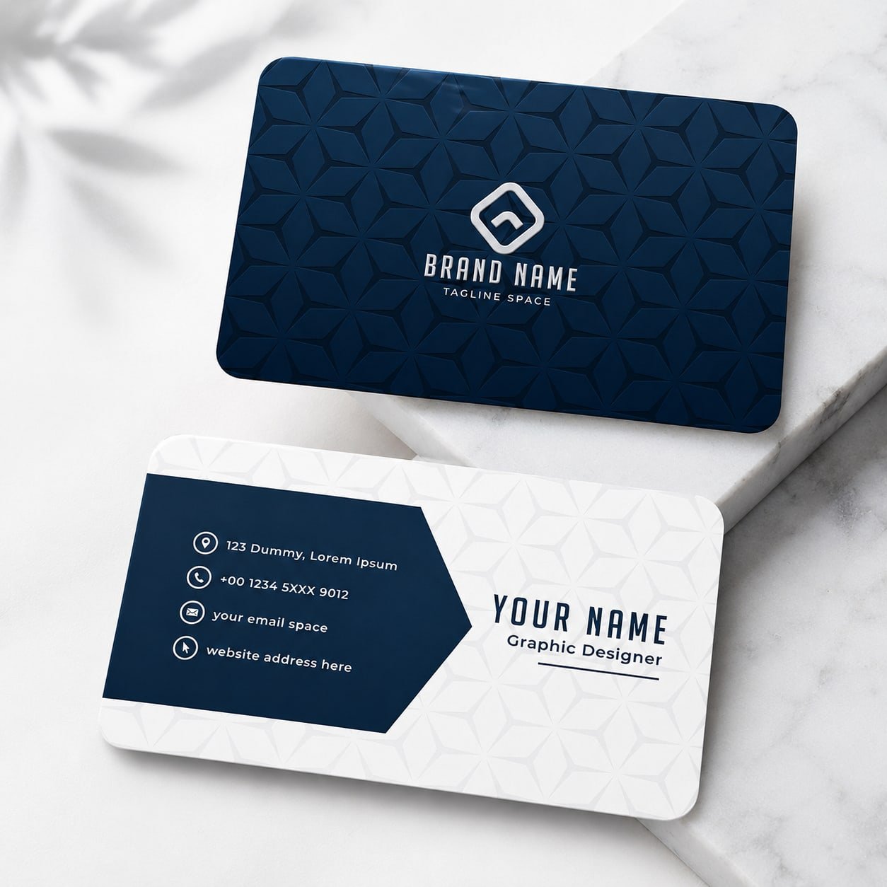 Standard Visiting Cards Gallery View 5 Standard Visiting Cards Printing Online - Angle View 5 Premium Quality